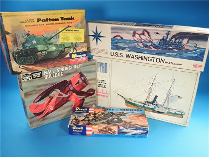 Mike Ashey Publishing kits of yesteryear.