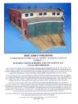 HO scale Atlas 3 Stall Roundhouse scale model manual by Mike Ashey Publishing. 
