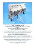 Ho scale IHC 650 ton Cheyenne  coal bunker scale model manual by Mike Ashey Publishing. 